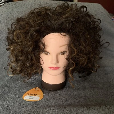 Vivica A Fox Express Wig NWT FHW- Darci Curly Medium Length Japanese Origin - Image 1 of 4