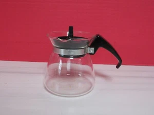 Vintage Mini Pyrex Corning 4" Glas Kaffee Karaffe EG - Bild 1 von 4