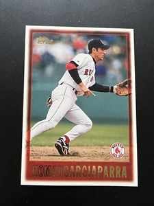 1997 Baseball Topps Nomar Garciaparra Boston Red Sox #293 - Picture 1 of 2