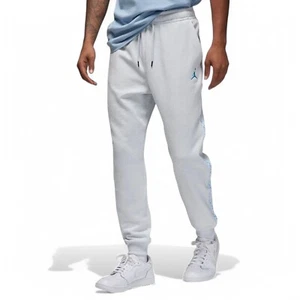 Air Jordan Men's Size L Flight MVP Joggers Fleece Sweatpants Carolina Blue NWT - Picture 1 of 7