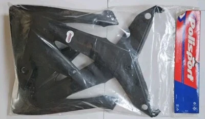 NUEVO POLISPORT HONDA CRF450F 2005-2008 CUCHARA RADIADOR NEGRO - 8411300002 Foto 1 de 3