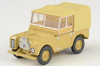 76LAN180008 Oxford Diecast Land Rover Serie I SWB 1/76 Modelo Ejército Británico 34º Foto 1 de 2