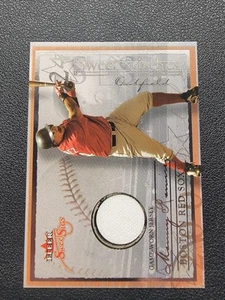 2004 Fleer Sweet Sigs Manny Ramirez Jersey Relic 102/163 Game Worn ST-MR Boston - Picture 1 of 2
