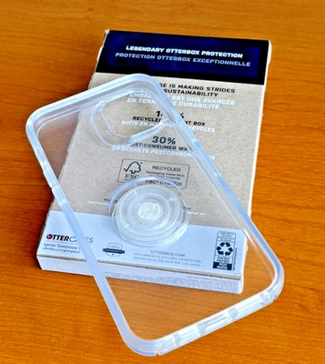 Nueva Funda Transparente OtterBox Otter + Pop Symmetry Series Para iPhone 14 Plus - Nueva en Caja Foto 1 de 2