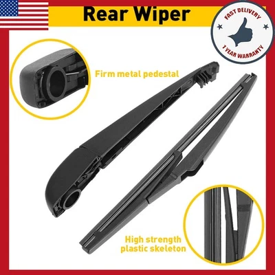 Parabrisas trasero trasero con juego de cuchillas brazo limpiaparabrisas para Jeep Grand Cherokee 2011-2017 Foto 1 de 4