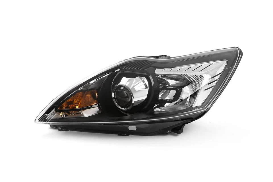Faro izquierdo Ford Focus bi-xenón LED DRL AFS negro 08-10 N/S OEM Hella Foto 1 de 4
