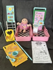 Mattel 1996 Cabbage Patch Kids Love n Go Babyland School Playset w/doll - Picture 1 of 24