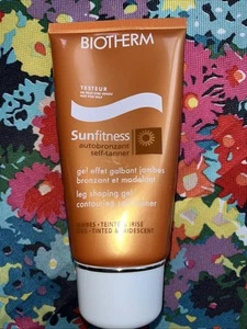 BIOTHERM Sunfitness AUTOBRONZANTE Gel modellante gambe AUTOABBRONZANTE 150 ML NUOVO sigillato - Foto 1 di 3