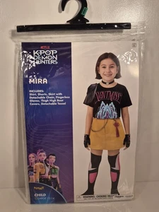 Mira Kpop Demon Hunter Child Large 12-14 Spirit Halloween Costume Cosplay Netflx - Picture 1 of 5