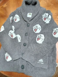Gelato Pique Super Mario Teresa Boo Cowichan Cardigan Women's Free Size Used - Picture 1 of 8