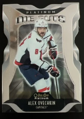 2021-22 O-Pee-Chee Platinum Alexander Ovechkin Platinum Die Cuts DC5 Capitals - Image 1 of 2