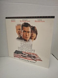 Shadow Conspiracy (LASERDISC 1997) Charlie Sheen,RARE ,gr - Picture 1 of 2