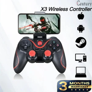 2pcs X3 Wireless Bluetooth Gamepad Controller Joystick For Android iOS PC Tablet - Picture 1 of 6