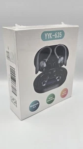 Bluetooth 5.3 Ohrbügel Sport Headset Rauschunterdrückung Kabellos Musik Kopfhörer - Bild 1 von 6