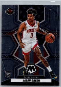 2021-22 Panini Mosaic #259 Jalen Green RC Houston Rockets - Picture 1 of 2