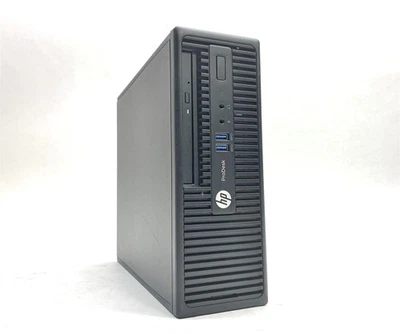 HP ProDesk 400 G3 SFF Computer Core i7-6700 3.4GHz 16GB 120GB SSD Windows 10 Pro - Image 1 of 4