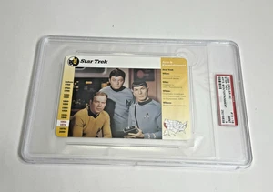 1995 Grolier Inc Story of America STAR TREK Grolier Card #13-16 PSA 9 Shatner - Picture 1 of 8
