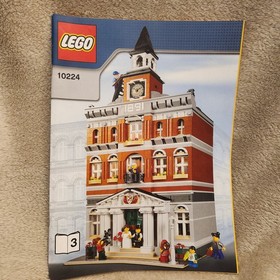 LEGO Creator Expert: Town Hall (10224)  Manual #3 Only - Qwik Ship!