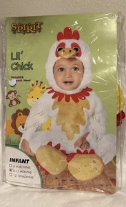 Spirit Halloween Lil’ Chick Infant Costume Size 6-12 Months - Picture 1 of 8
