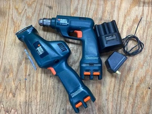 BLACK & DECKER VP650 VP820 7.2v Cordless Versa-Pak Reciprocal Saw Drill Sawzaw - Picture 1 of 4