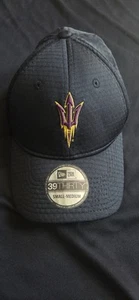NEW ERA - 39Thirty - Cappello aderente NCAA Arizona Sun Devils - Nero Taglia Small/Med - Foto 1 di 7