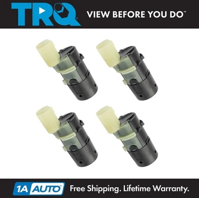 Rear 4 Piece Bumper Parking Assist Sensor Set for BMW 325i 325xi 330xi M3 - Imagem 1 de 2