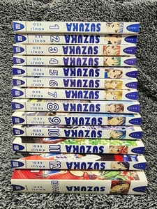 SUZUKA Manga Buch Englisch Set Bände 1-15 KOMPLETT Kouji Seo Bewertung 18+ reif - Bild 1 von 11