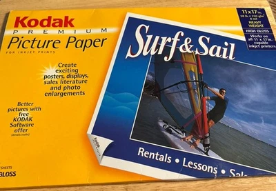 Kodak Premium Picture Paper for Inkjet Printers 11x17 high Gloss 21 sheets - Image 1 of 4