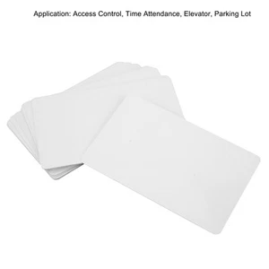 `50Pcs Nfc 215 Blank Card Copyable For Access Control Time Attendance Eleva - Zdjęcie 1 z 12
