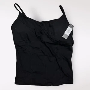 Nuevo con etiquetas Sujetador sin mangas SAVVI FIT CORI para mujer Negro Talla XL - Imagen 1 de 4