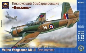 MW22 ARK MODELO AK72017 VULTEE A-31 "VENGEANCE" MK.II AMERICAN DIV./FLIEGER 1/72 - Imagen 1 de 1