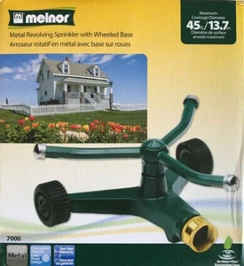Melnor - 7000 - Metal Revolving Sprinkler w/ Wheeled Base - Picture 1 of 3
