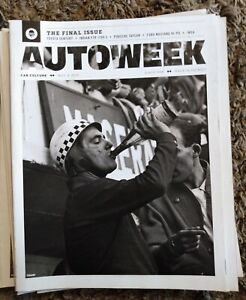 AutoWeek Magazine November 4, 2019 The Final Issue, Toyota Century, Indian FTR 