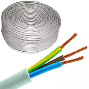 CAVO ELETTRICO TRIPOLARE 16A/220V PER PRESE SPINE BANCHINA VENDITA AL MT - Foto 1 di 1