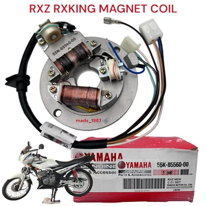 GENUINE YAMAHA RXK RX135 RX-King fit RXZ135 MAGNET COIL 55K ASSY Fast Shipping - Picture 1 of 15