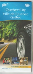 Quebec City Canada Road Map by AAA City Series Folded Map 2012 - Imagen 1 de 4