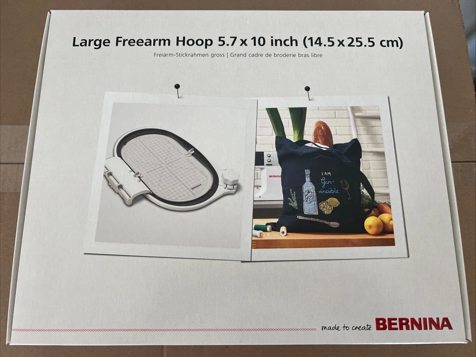 Bernina 5.7" x 10"  Large Freearm Embroidery Hoop - Image 1 of 2