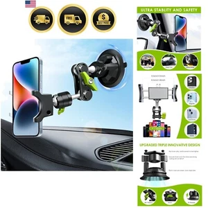Support Ventouse Support Téléphone Voiture 360 Bras Flexible Rotatif Etanche - Photo 1 sur 9