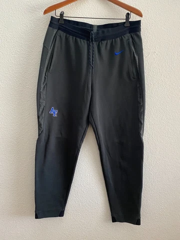 Air Force Falcons Nike Jogger Training Pants Men's Large Gray Color 27.5 Inseam Cover