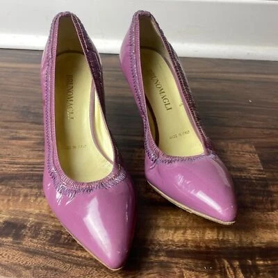 Bomba Bruno Magli charol púrpura talla: 37 Foto 1 de 4