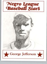 1986 Negro League Baseball Stars Baseball Cards Pick From List/Complete Your Set