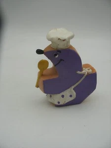 Figurine PVC Vintage BULLY mascotte TF1 Les TIFINS Tinfin Cuisinier - Picture 1 of 7