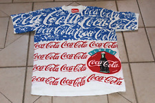 COKE Coca-Cola Graphic Print T-Shirt Sz L