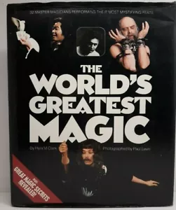 The Worlds Greatest Magic+Great Magic Secrets Revealed Hard Cover Magical Book!! - Picture 1 of 11