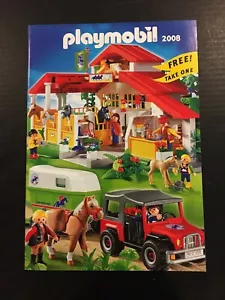 Playmobil 2008 Catálogo 52 Páginas con Inserto 34 Páginas Complementos Catálogo EE. UU. - Imagen 1 de 12