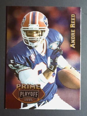1995 PLAYOFF PRIME FOIL #84 ANDRE REED BUFFALO BILLS *HOF* *NRMT/MINT* - Image 1 of 2