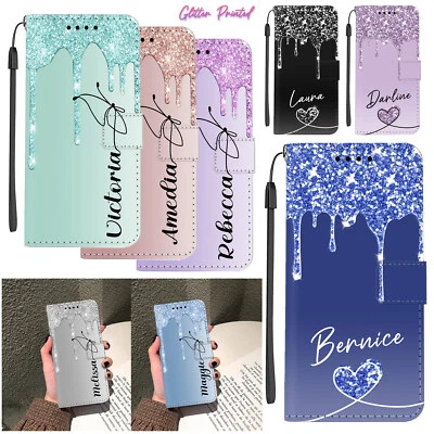 Personalised Leather Phone Case For Nokia G22 C22 C21 G60 G50 C30 Magnetic Cover - image 1 of 4