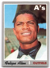 1970 Topps Felipe Alou Oakland Athletics #434