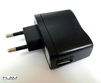 Adaptateur Alimentation 220V chargeur USB 5V 500mA Universal Power Adapter - Image 1 of 4