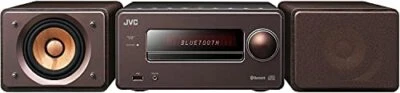JVC Kenwood Compact Audio System WOOD CONE EX-S55-T USB CD Player Bluetooth NEW - Image 1 of 4